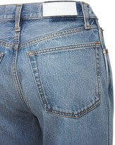 Thumbnail for your product : RE/DONE 90s High Rise Straight Cotton Jeans