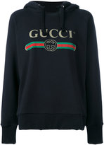 Gucci - sweat à logo imprimé - women - coton - S