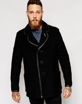 Thumbnail for your product : YMC Wool Button Up Coat
