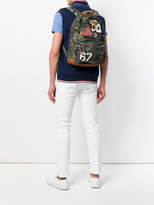 Thumbnail for your product : Polo Ralph Lauren applique patch camouflage backpack