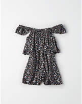 Thumbnail for your product : American Eagle AE Ruffle Overlay Romper