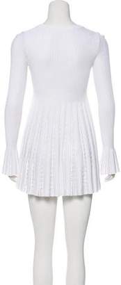 Alaia Long Sleeve Knit Dress