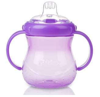 Nuby 9864 Grip N Sip Two Handle No-Spill Cup 10oz / 300ml 1st Sipeez No Spill
