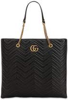 Thumbnail for your product : Gucci Gg Marmont Leather Tote Bag