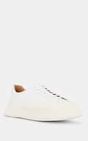 Thumbnail for your product : Jil Sander Men's Oversized-Sole Leather Sneakers - Open White