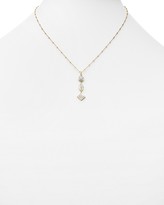 Thumbnail for your product : Bloomingdale's Diamond Geometric Drop Necklace in 14K Yellow Gold, .30 ct. t.w.