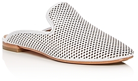 Frye Gwen Perforated Leather Mules