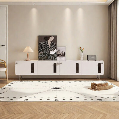 Creature B Comforts Cream style living room modern TV cabinet