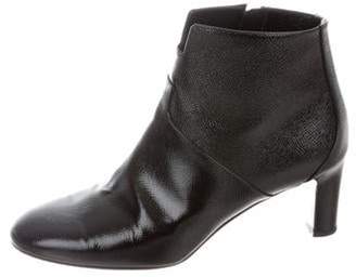 HermÃ ̈s Leather Ankle Boots Black HermÃ ̈s Leather Ankle Boots