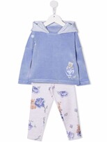 Thumbnail for your product : Lapin House Floral Print Tracksuit Set