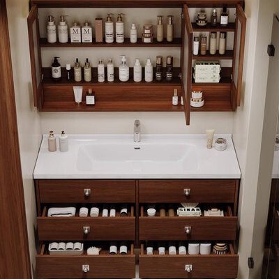 Backop Medieval style retro bathroom cabinet