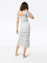Thumbnail for your product : She Made Me Jaya cotton crochet midi dress