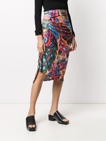 Thumbnail for your product : Paco Rabanne Asymmetric Pull-On Skirt