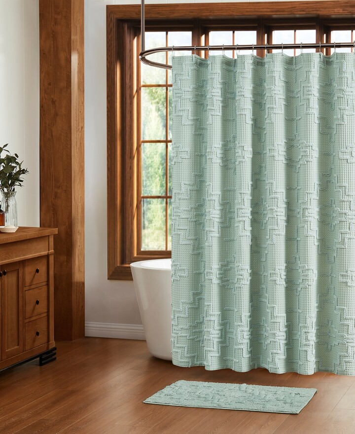 Pendleton Kiva Steps Cotton Shower Curtain 72\