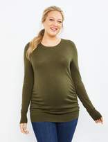 Thumbnail for your product : Motherhood Maternity Crew Neck Maternity Sweater