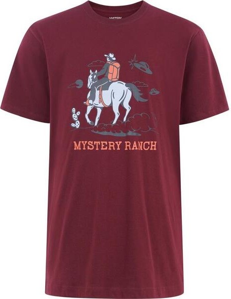 Mystery Ranch Men's Rip Zip Moonwalker T-Shirt Large Redwood