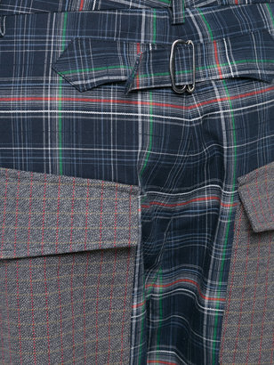 Vivienne Westwood drop-crotch check trousers