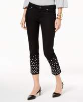 Thumbnail for your product : MICHAEL Michael Kors Embellished Cropped Jeans