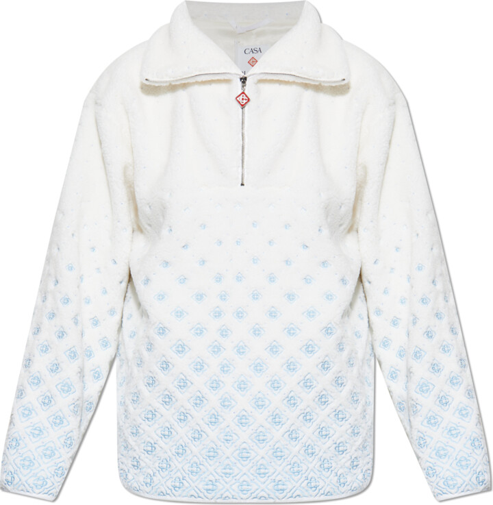 Casablanca Monogram Sweatshirt  - White