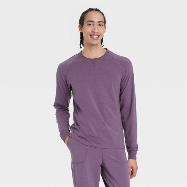 Pair of Thieves PairofThievesMen'sSuperSoftLongSleeveRaglanT-Shirt-VioletM