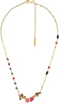 Thumbnail for your product : Les Nereides WILD ROSES SHORT NECKLACE