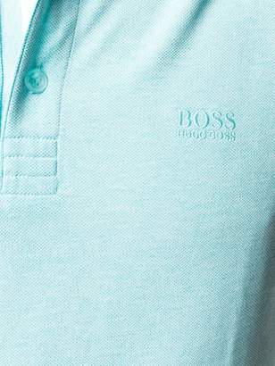 HUGO BOSS embroidered logo polo shirt