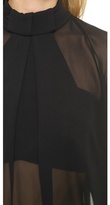 Thumbnail for your product : Robert Rodriguez Illusion Mirror Blouse