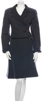 Chanel Wool Skirt Suit