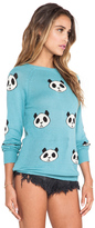 Thumbnail for your product : Wildfox Couture Panda Head Party Sweater