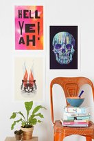 Thumbnail for your product : Urban Outfitters Hell Yeah Art Print