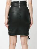 Thumbnail for your product : Each X Other lace-up side fitted skirt