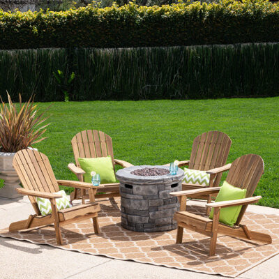 Winston Porter Nash 5 Piece Multiple Chairs Seating Group