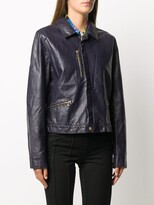 Thumbnail for your product : Versace Pre-Owned 2000s Biker Jacket