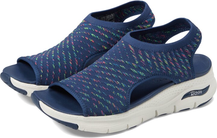 City Catch Skechers Ladies Sandals Uk SKECHERS Arch Fit Sling-Back