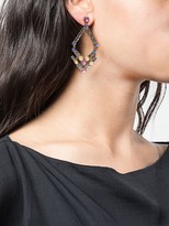 Thumbnail for your product : Larkspur & Hawk Caterina Trapezoid chandelier earrings