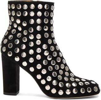 IRO Embellished Suede Bootroky Boots