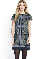 Thumbnail for your product : Oasis Scarf Print Shift Dress