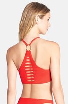 Thumbnail for your product : Red Carter 'Spice & Dice' Laser Cut Racerback Bikini Top
