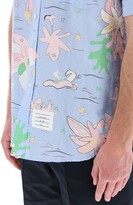 Thumbnail for your product : Thom Browne HAWAIIAN PRINTED SHIRT 2 Light blue,Pink,Green Cotton