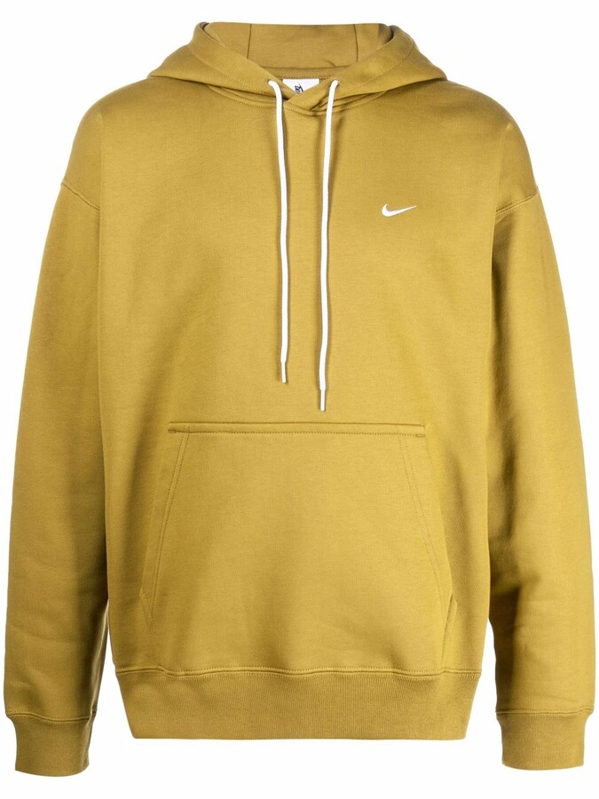 olive green nike zip up