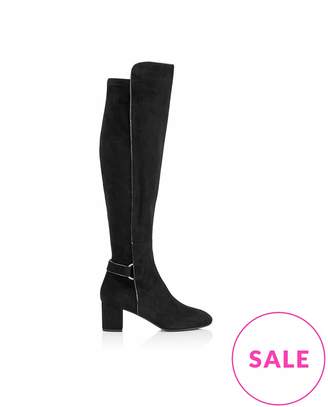 LK Bennett Amba Suede Over The Knee Boots