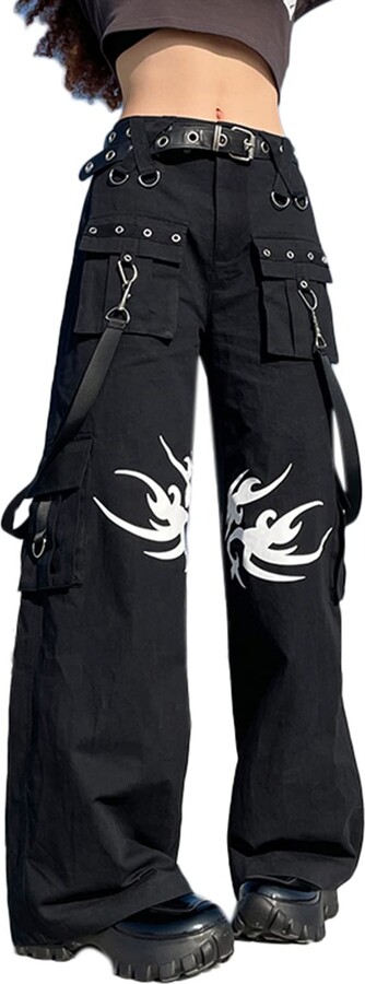 McGregor Clan - Streetwear Oversized Sports Wide Leg Pants Hip Hop Y2k –  McGregor Clan Clothing