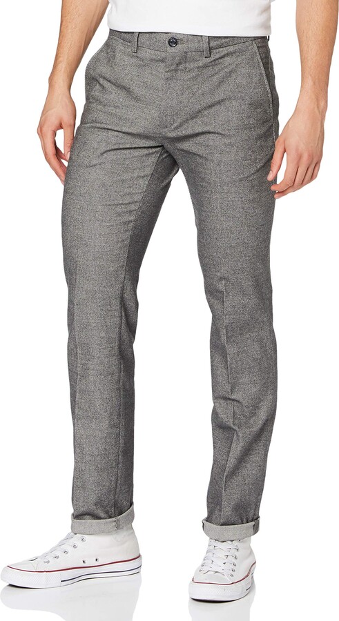 Tommy Hilfiger Men's Denton Chino Wool Look Flex Trouser - ShopStyle