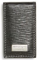 Thumbnail for your product : Ferragamo Stamped Calf Magnetic Money Clip