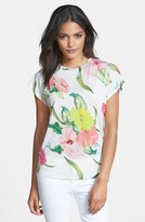 Thumbnail for your product : Ted Baker 'Flowers at High Tea' Print Top
