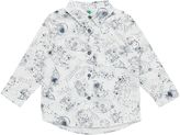 Thumbnail for your product : Benetton Boys All Over Space Print Long Sleeve Shirt