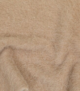 Totême Alpaca-blend knit scarf