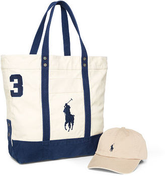 Polo Ralph Lauren Pony Cap & Tote Gift Set