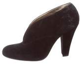 Thumbnail for your product : Marc Jacobs Suede Round-Toe Booties