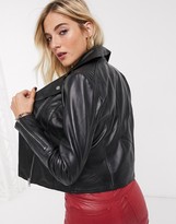Thumbnail for your product : Barneys Originals Barney's Originals Belina real leather jacket